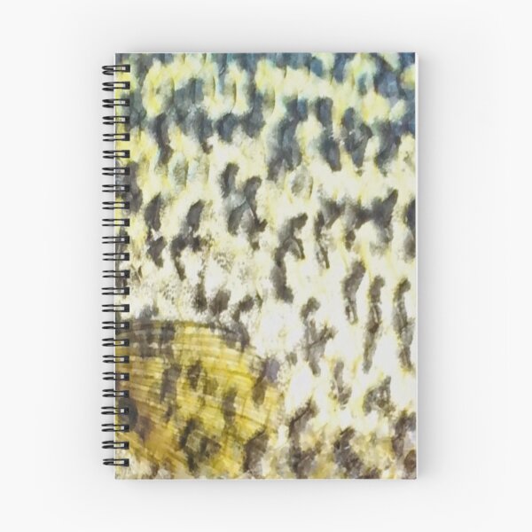 Item preview, Black Crappie Skin (Natural) Fish Scales Pattern designed and sold by CJRPics.