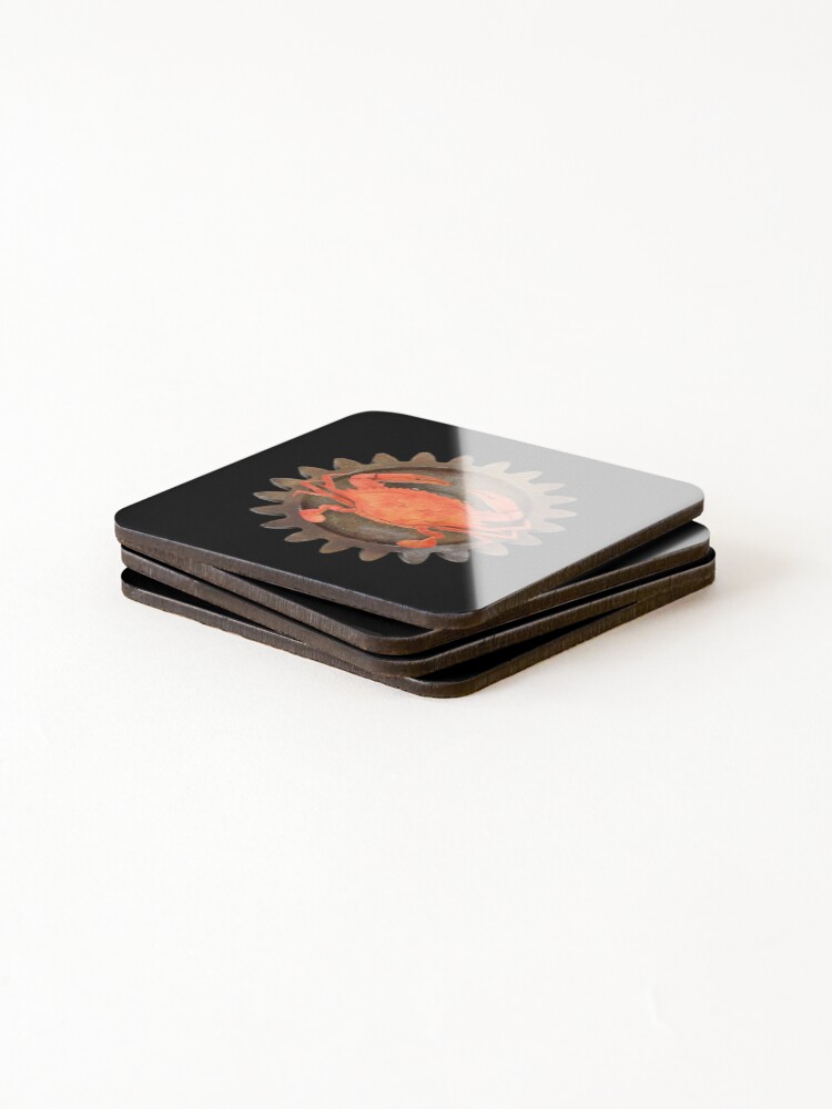 Thumbnail 4 of 5, Coasters (Set of 4), Rust Language designed and sold by SarcasmStyle.