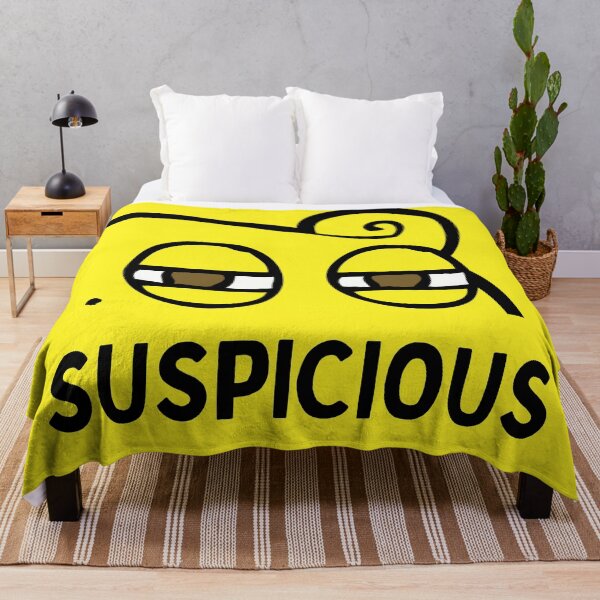 Item preview, Funny Suspicious Eyes designed and sold by INSOMNIAC101.