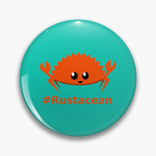 Item preview, Rust Language  Lang Unofficial Mascot - Ferris the crab Rustacean    designed and sold by SarcasmStyle.