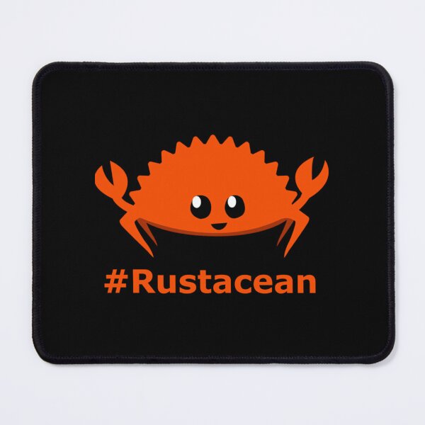 Item preview, Rust Language  Lang Unofficial Mascot - Ferris the crab Rustacean    designed and sold by SarcasmStyle.