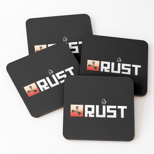 Item preview, Rust logo designed and sold by SarcasmStyle.