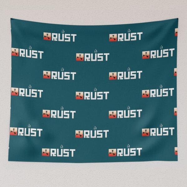 Item preview, Rust logo designed and sold by SarcasmStyle.