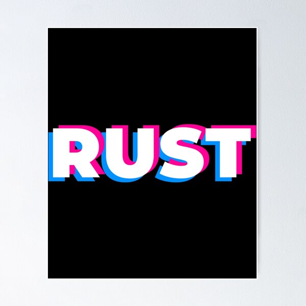Artikel-Vorschau von Programmiersprache RUST - Lustiger Programmierer, designt und verkauft von SarcasmStyle.