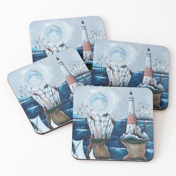 Item preview, Sinking Islands, art of the ocean by Christine Onward  designed and sold by Christine Onward.