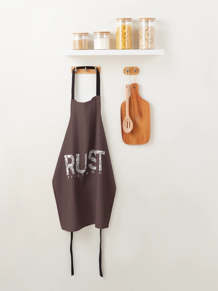 Thumbnail 4 of 6, Apron, Rust Programming Language Premium designed and sold by SarcasmStyle.