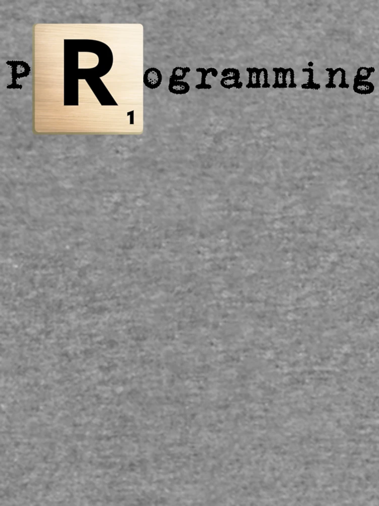 Thumbnail 6 of 6, Lightweight Sweatshirt, Scrabble R R programming designed and sold by SarcasmStyle.