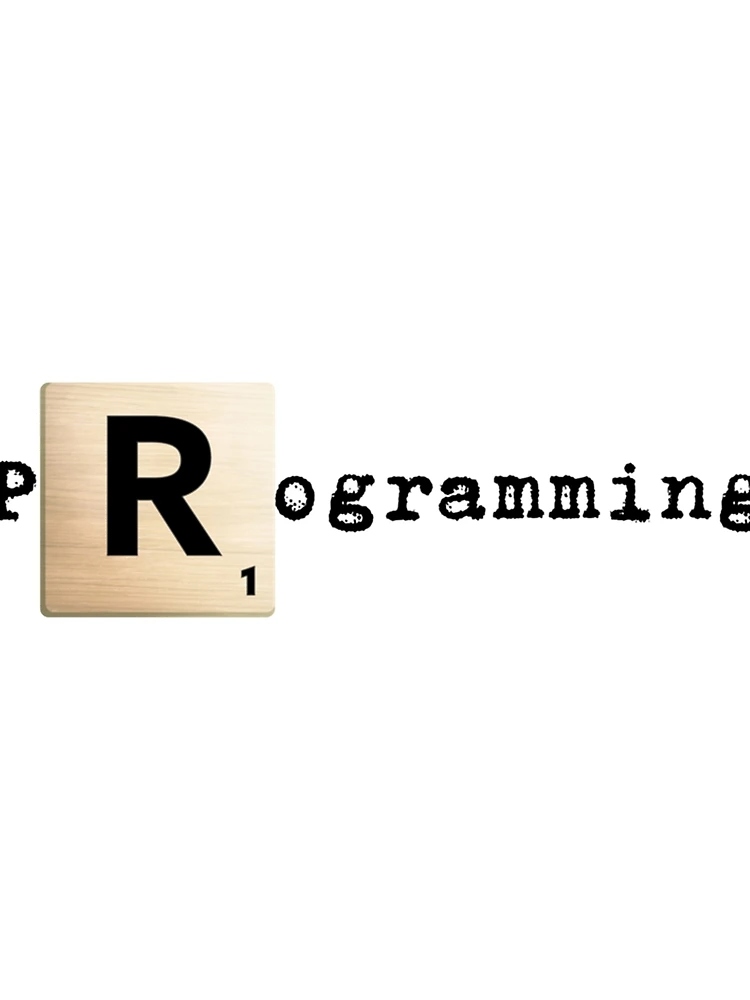 Thumbnail 3 von 3, Tuch, Scrabble R R programmieren designt und verkauft von SarcasmStyle.