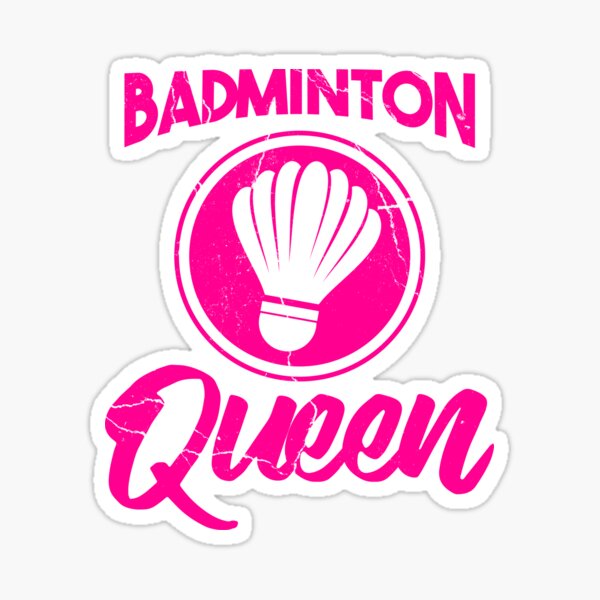 Badminton Sticker