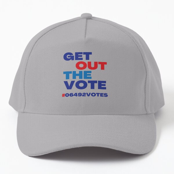 Get Out The Vote #06492Votes Baseball Cap