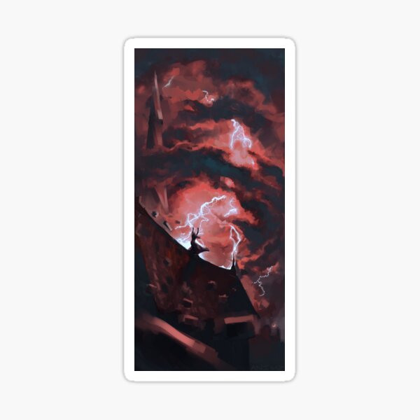 Red Storm Sticker