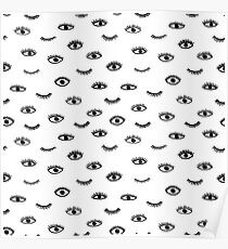 Boho eyes Poster
