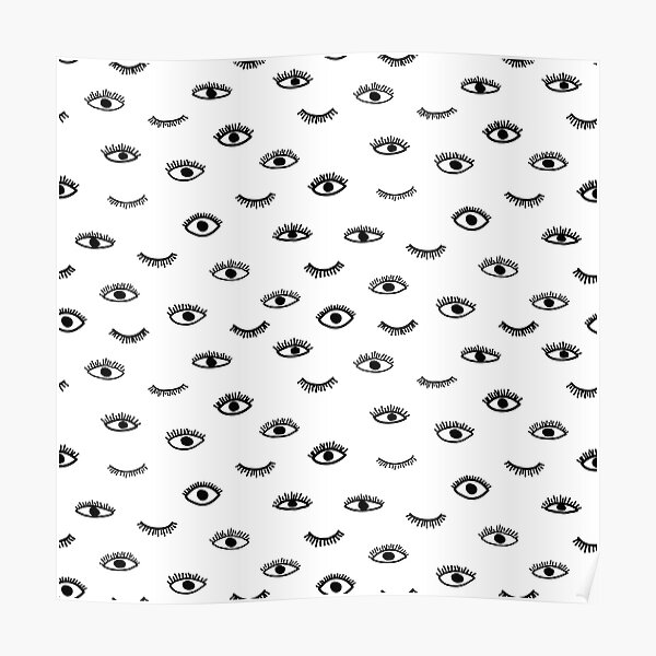 Boho eyes Poster
