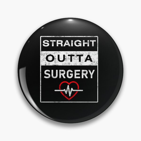 Item preview, Straight Outta Surgery heart ECG designed and sold by TeeHDesigner.