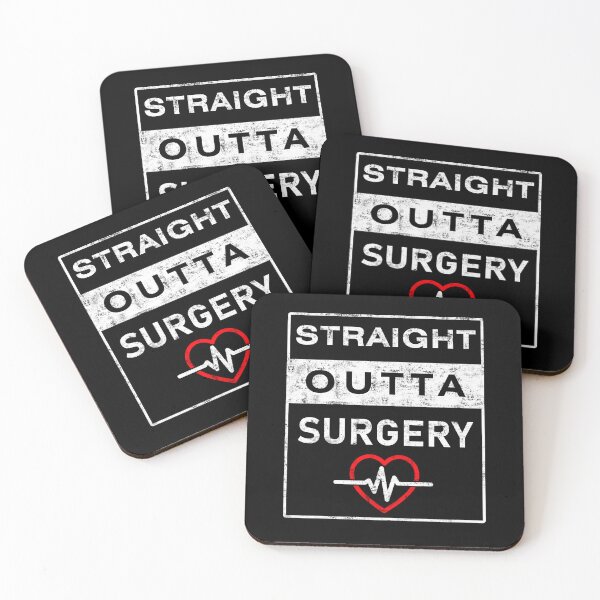 Item preview, Straight Outta Surgery heart ECG designed and sold by TeeHDesigner.