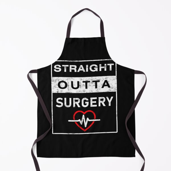 Item preview, Straight Outta Surgery heart ECG designed and sold by TeeHDesigner.