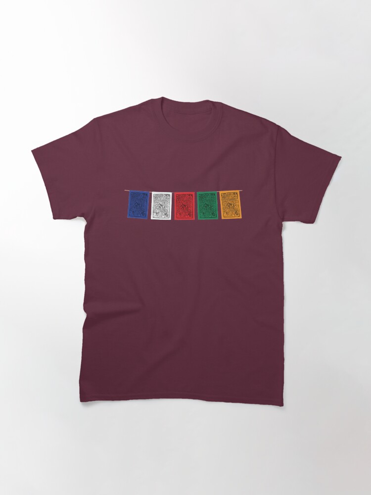 Alternate view of PRAYER FLAGS Classic T-Shirt
