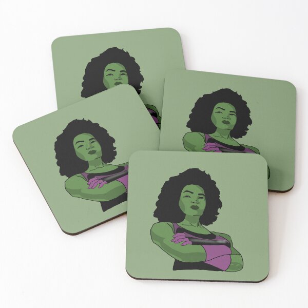 Item preview, Green Female Superhero  designed and sold by chaycreates.