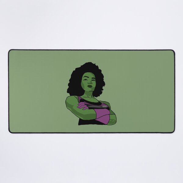 Item preview, Green Female Superhero designed and sold by chaycreates.