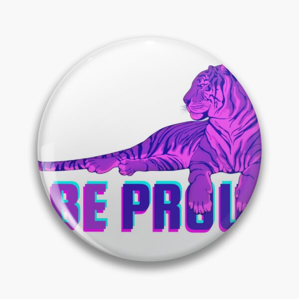 Mascot Lapel Pin - Tiger Pride