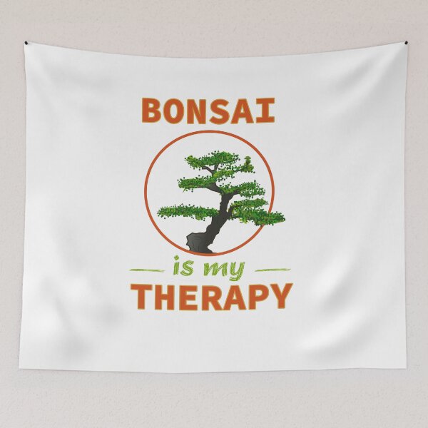 Item preview, Bonsai Therapy japanese gardening designed and sold by TeeHDesigner.