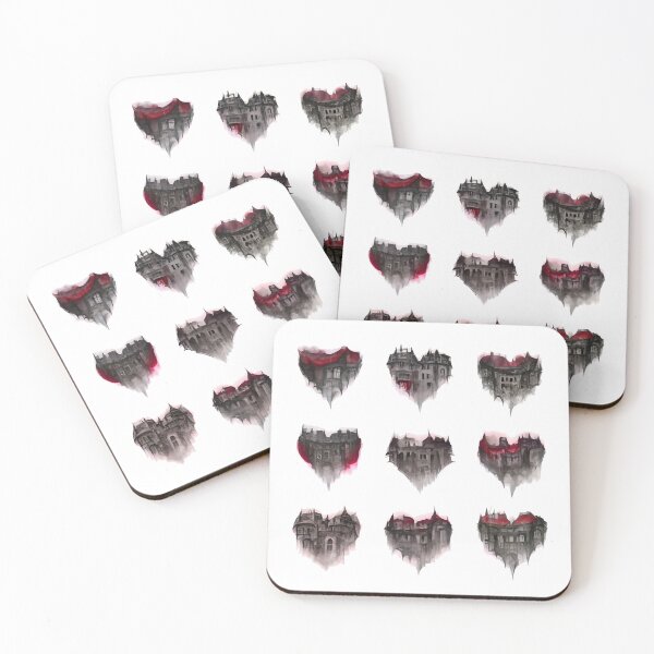 Item preview, Dracula's Castle Hearts designed and sold by ~.
