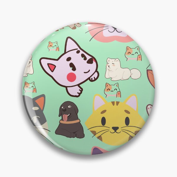 Item preview, Playful Dogs and Cat Pattern designed and sold by designlee.