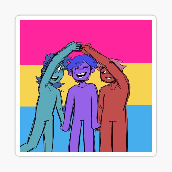 Pansexual PLACE Sticker