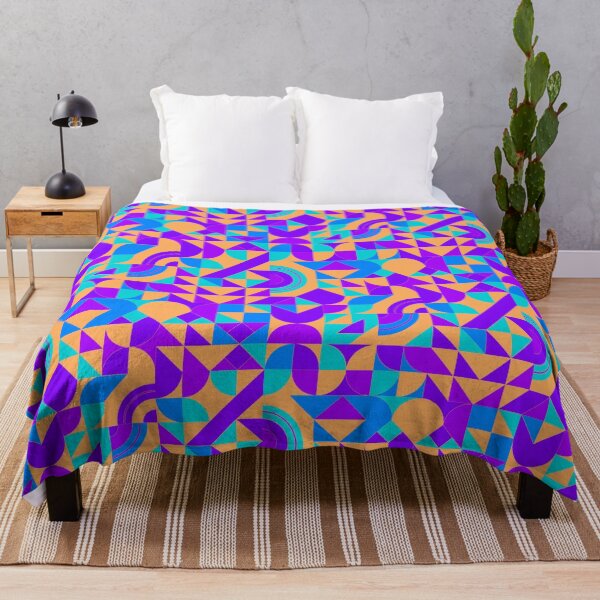 Item preview, geometric colorful patterns conceptual Art - Abstract Neo Geo graphic design designed and sold by Design Repo.