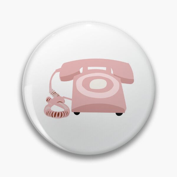 Item preview, Pink Old Fashion Telephone designed and sold by sugar-snaps.