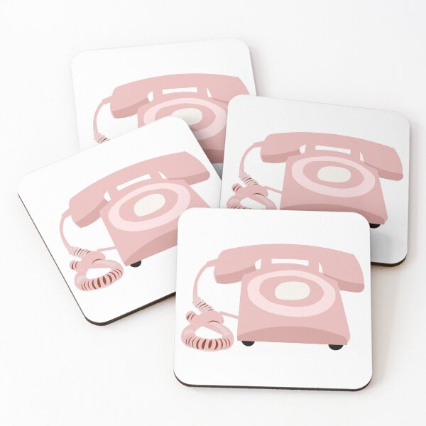 Item preview, Pink Old Fashion Telephone designed and sold by sugar-snaps.