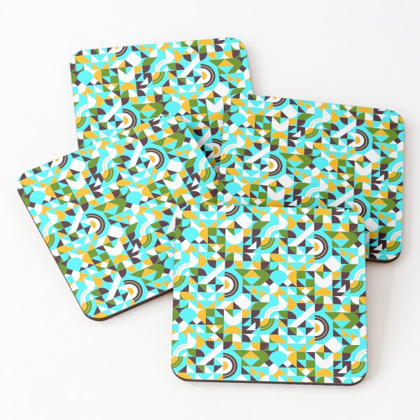 Item preview, geometric colorful patterns conceptual Art - Abstract Neo Geo graphic design designed and sold by Design Repo.