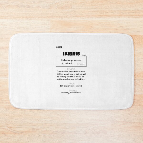 Item preview, December 17 Hubris designed and sold by Square Root of Squid.