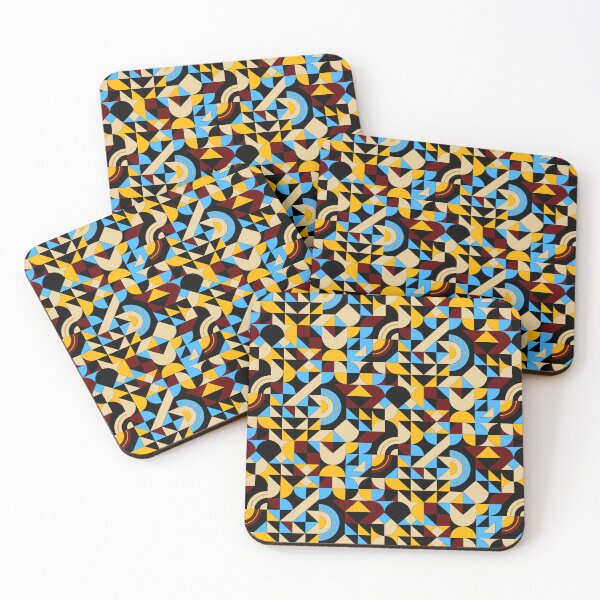 Item preview, geometric colorful patterns conceptual Art - Abstract Neo Geo graphic design designed and sold by Design Repo.