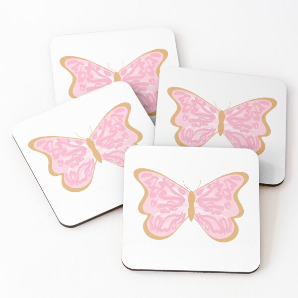 Item preview, Preppy light pink butterfly   designed and sold by mollsdesignss.
