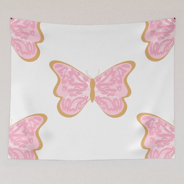 Item preview, Preppy light pink butterfly   designed and sold by mollsdesignss.