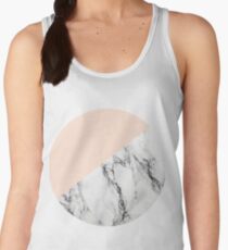 Blush with Marble Women's Tank Top