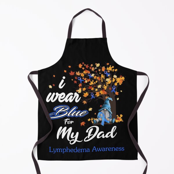Item preview, Lymphedema Awareness Ribbon Tree I Wear Blue For My Dad designed and sold by Hatjar.
