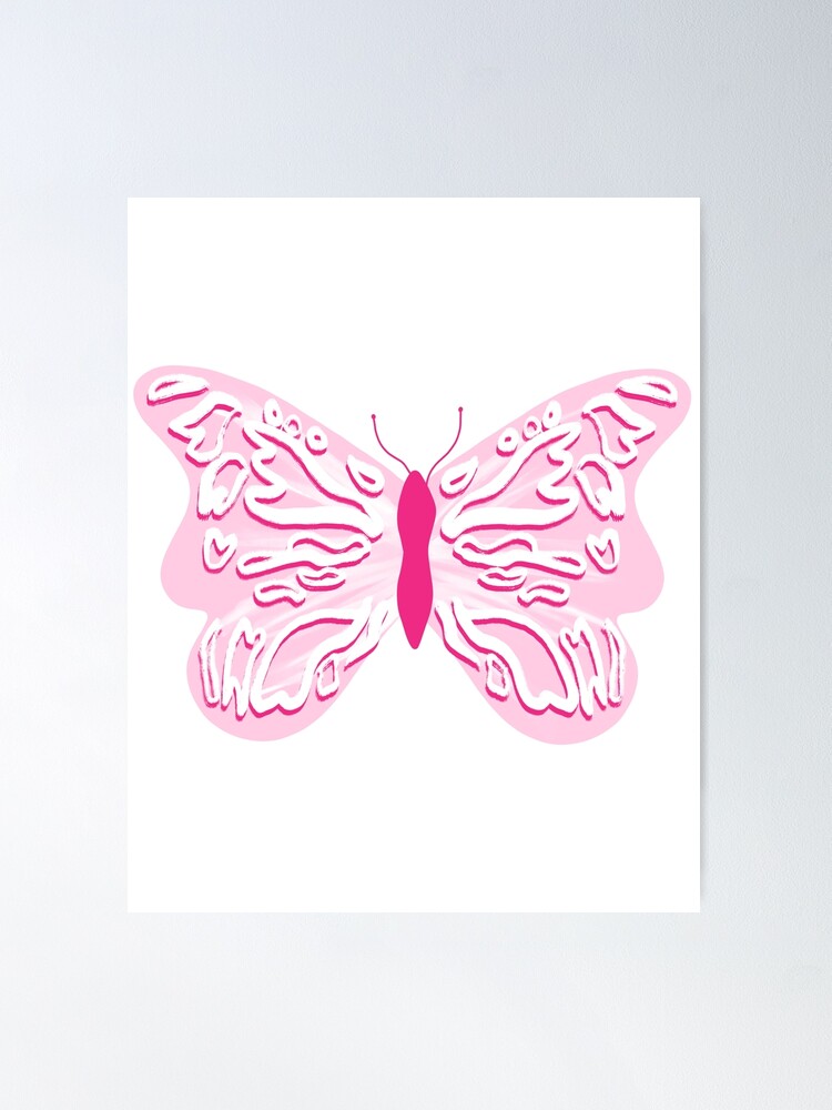 Drippy Butterfly Stencil - A Colorful Life Designs