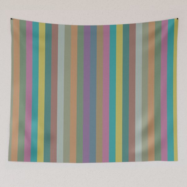 Item preview, Classic Stripes Pattern_Morandi Color 1_c1 designed and sold by mimihuang creations.