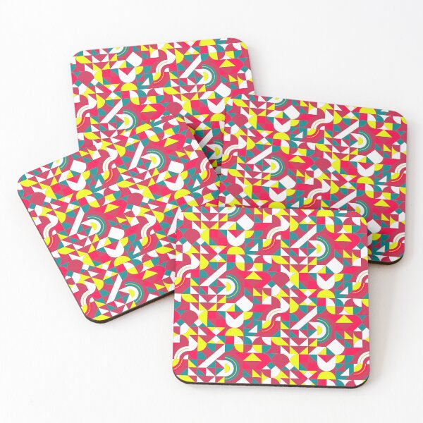 Item preview, geometric colorful patterns conceptual Art - Abstract Neo Geo graphic design designed and sold by Design Repo.
