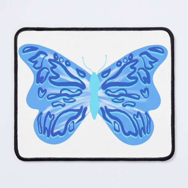 Item preview, Preppy blue butterfly designed and sold by mollsdesignss.