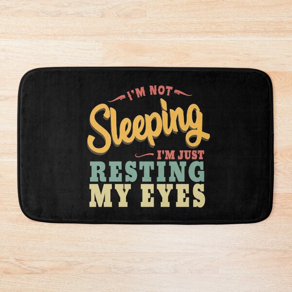 Item preview, Vintage I'm not Sleeping I'm Just Resting My Eyes designed and sold by ZimbomDesigner.