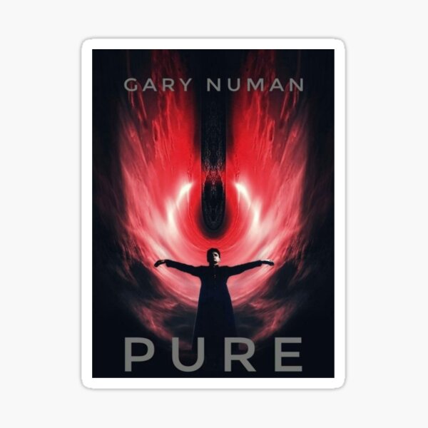 “Gary numan " Sticker for Sale by SunflowerCH | Redbubble