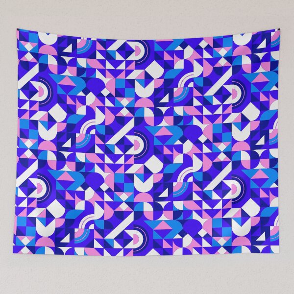 Item preview, geometric colorful patterns conceptual Art - Abstract Neo Geo graphic design designed and sold by Design Repo.