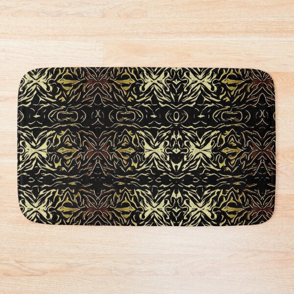 Item preview, Black and Gold Foliage Lace designed and sold by fatenanwar.