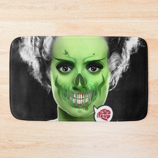Item preview, Green Bride of Frankenstein Zombie with Brain designed and sold by orionlodubyal.
