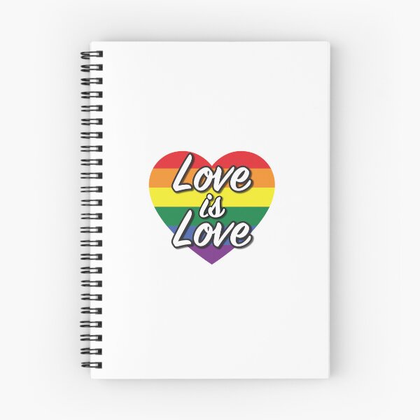Item preview, 'Love Is Love' (White) designed and sold by The Button Gal.