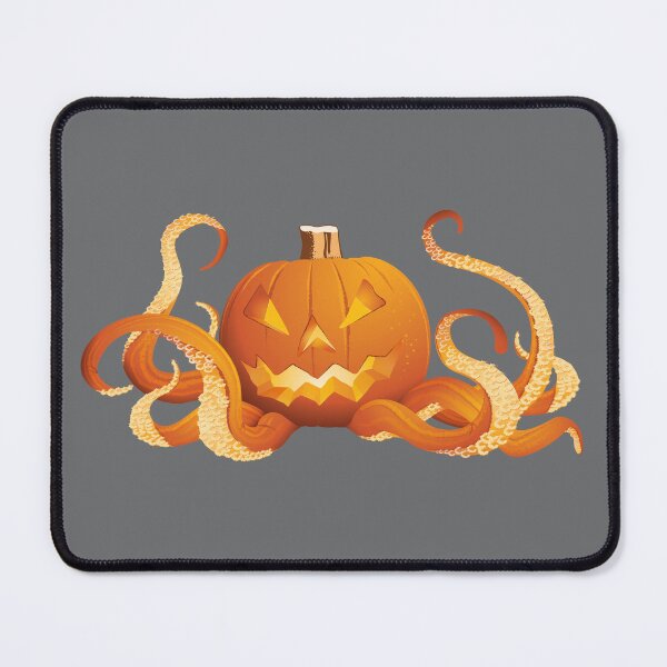 Item preview, "Oct-o'-lantern" Octopus / Jack-o'-lantern monster fusion designed and sold by houseofwray.