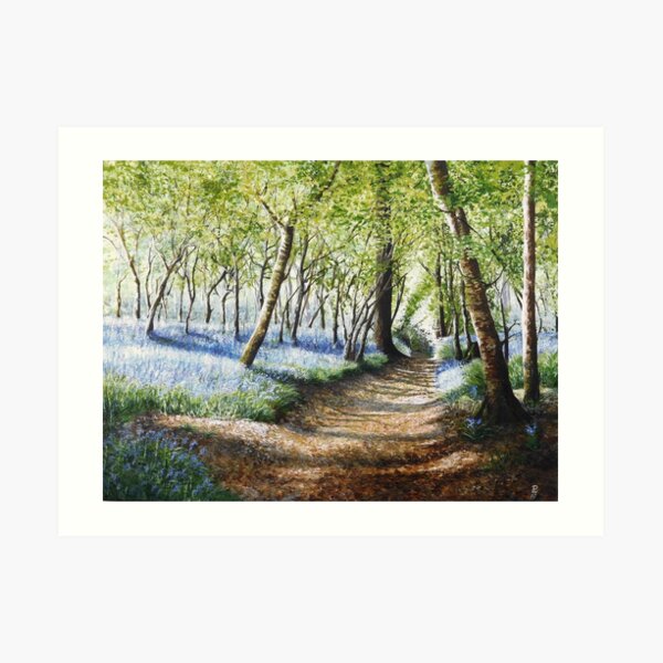 Morning Blue Art Print